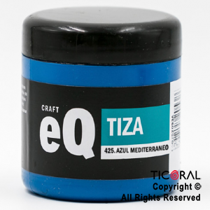 PINTURA TIZA EQ 425 AZUL MEDITERRANEO 200 CC X 3 UNIDADES